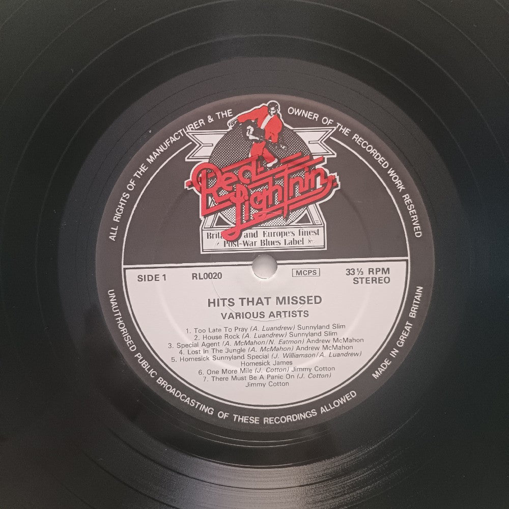 Various - Meat & Gravy Hits That Missed Vol. 2 UK - 1978 - RL 0020 - Used - VG++ - Vinyl