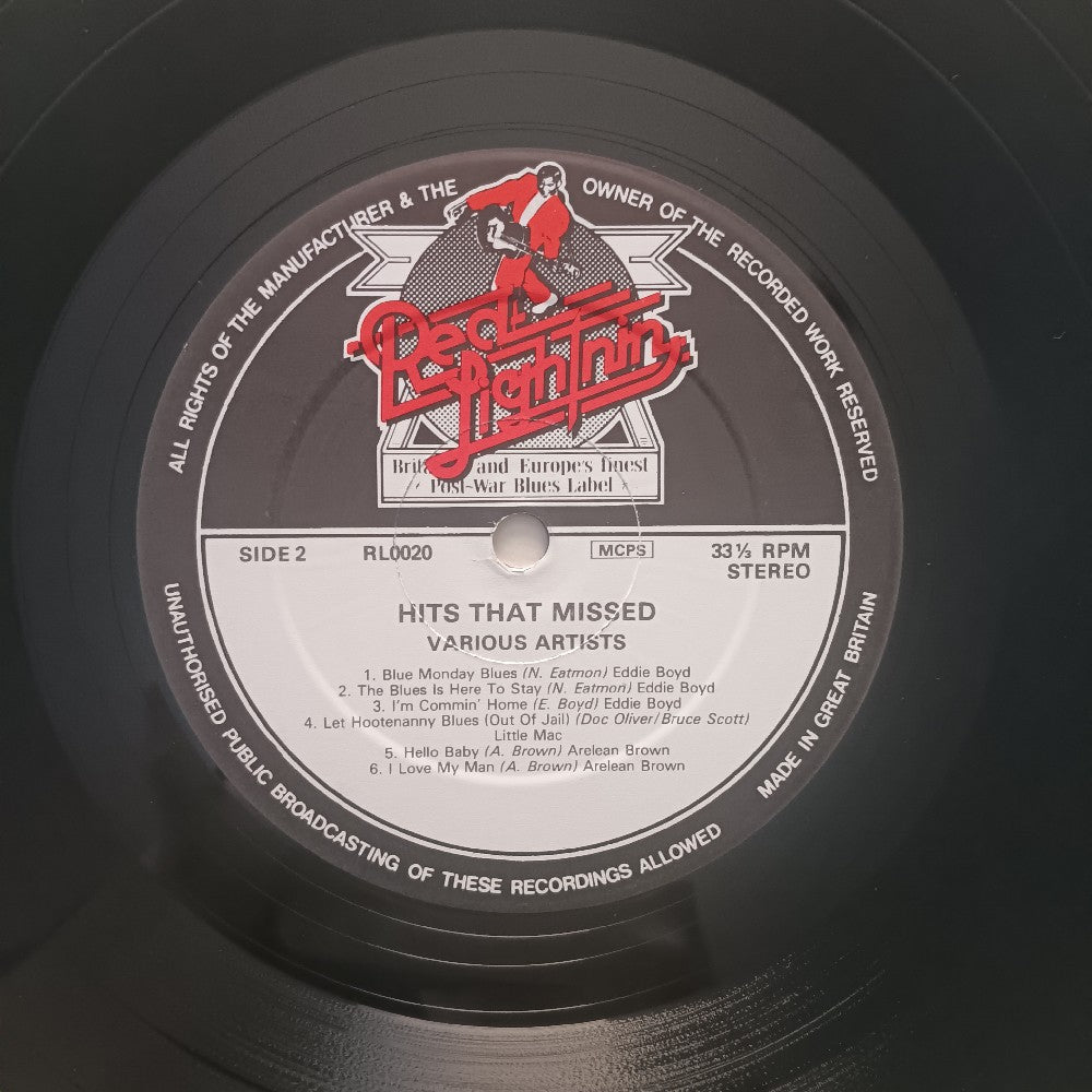 Various - Meat & Gravy Hits That Missed Vol. 2 UK - 1978 - RL 0020 - Used - VG++ - Vinyl