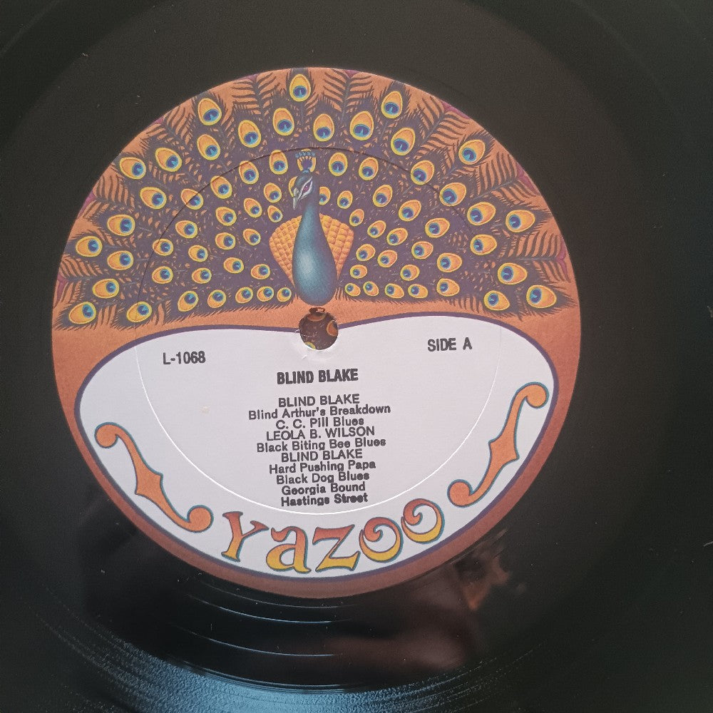 Blind Blake - Ragtime Guitar's Foremost Fingerpicker - 1984 - L-1068 - Used - VG++ - Vinyl