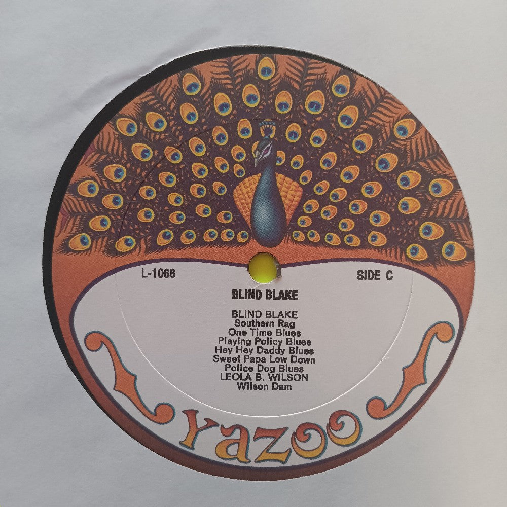 Blind Blake - Ragtime Guitar's Foremost Fingerpicker - 1984 - L-1068 - Used - VG++ - Vinyl