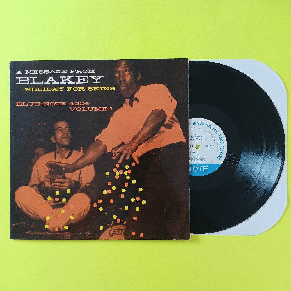 Art Blakey  - Holiday For Skins Vol 1 OG DG MONO P - 1958 - BLP 4004 - Used - VG+ - Vinyl
