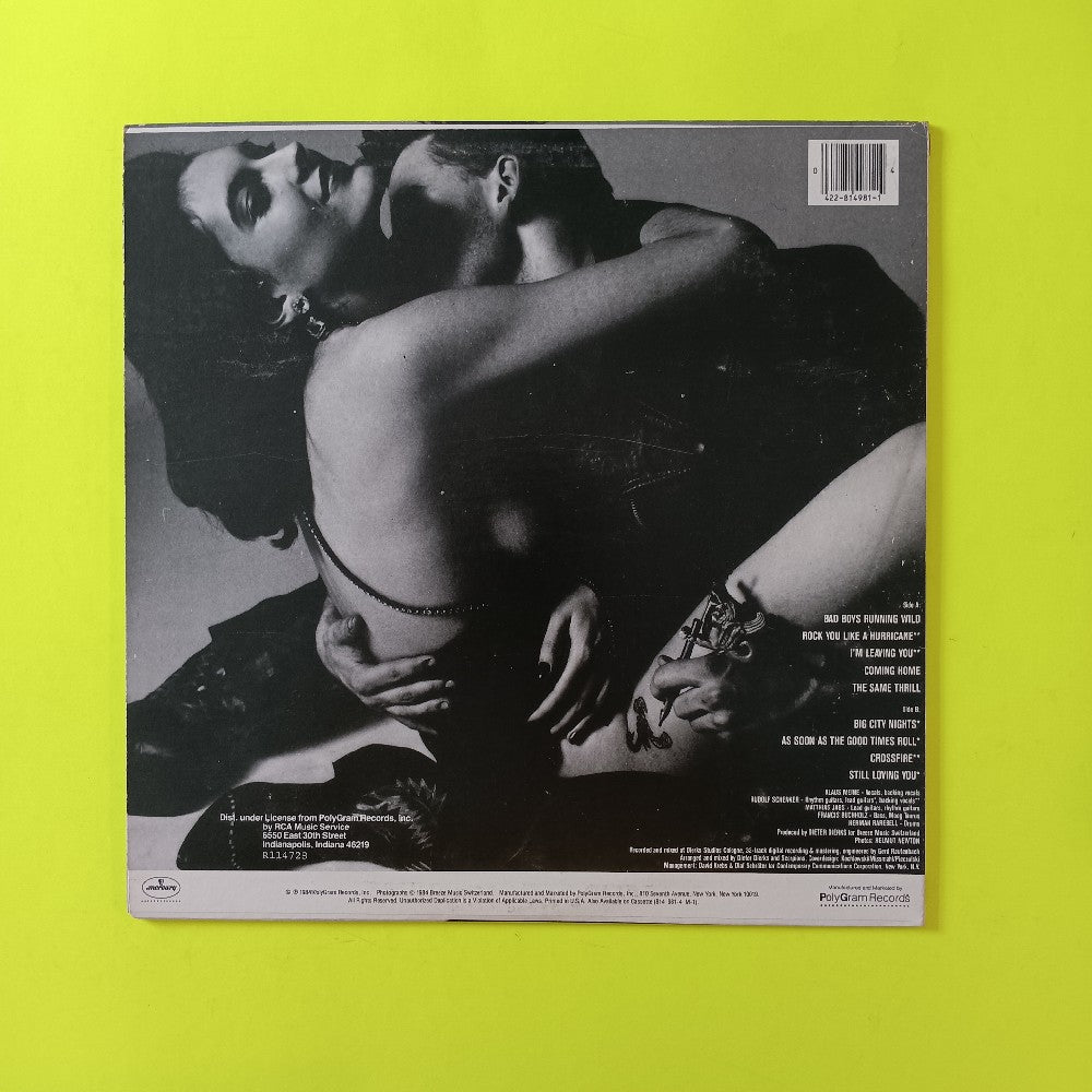 Scorpions - Love At First Sting CLUB - 1984 - 814 981-1 M-1 - Used - VG++ - Vinyl