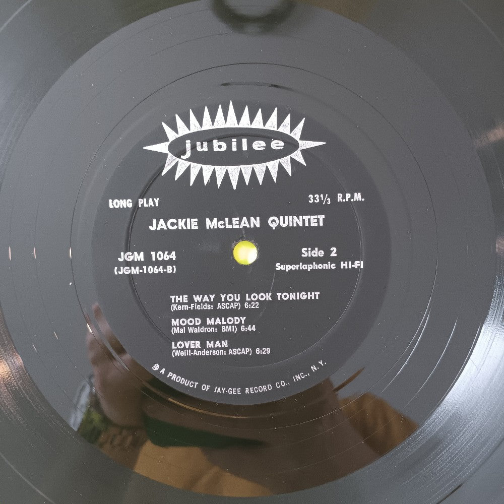 Jackie McLean Quintet - Self Titled MONO Black Label - 1960 - JGM 1064 - Used - VG++ - Vinyl