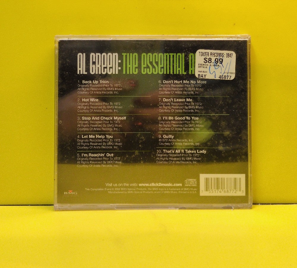 Al Green - The Essential Al Green - 2002 - 7551746877-2 - New - Sealed - CDs