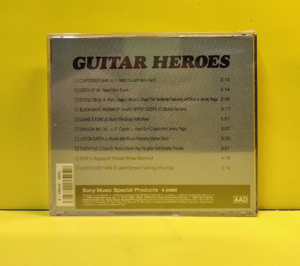 Various - Guitar Heroes - 1992 - A 24985 - New - Sealed - CDs