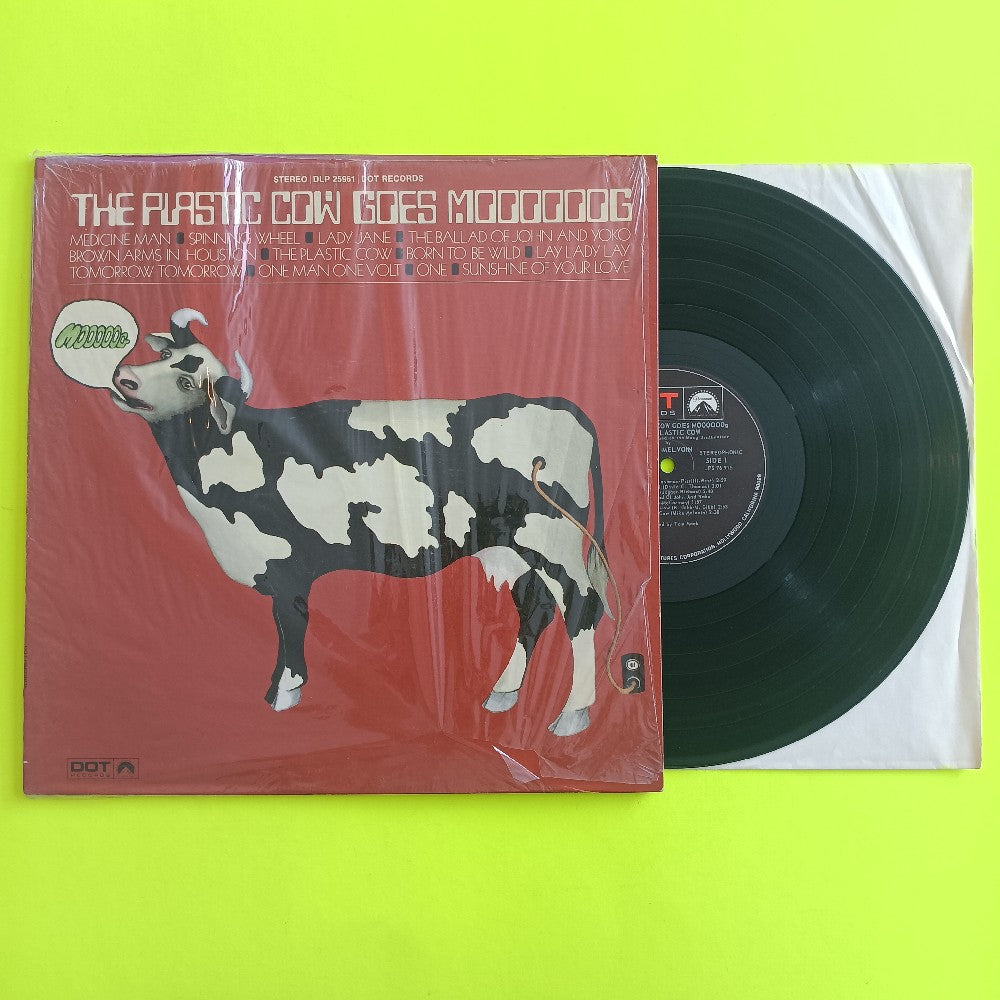 Mike Melvoin - The Plastic Cow Goes Moooooog SHRINK - 1969 - DLP 25961 - Used - VG+ - Vinyl