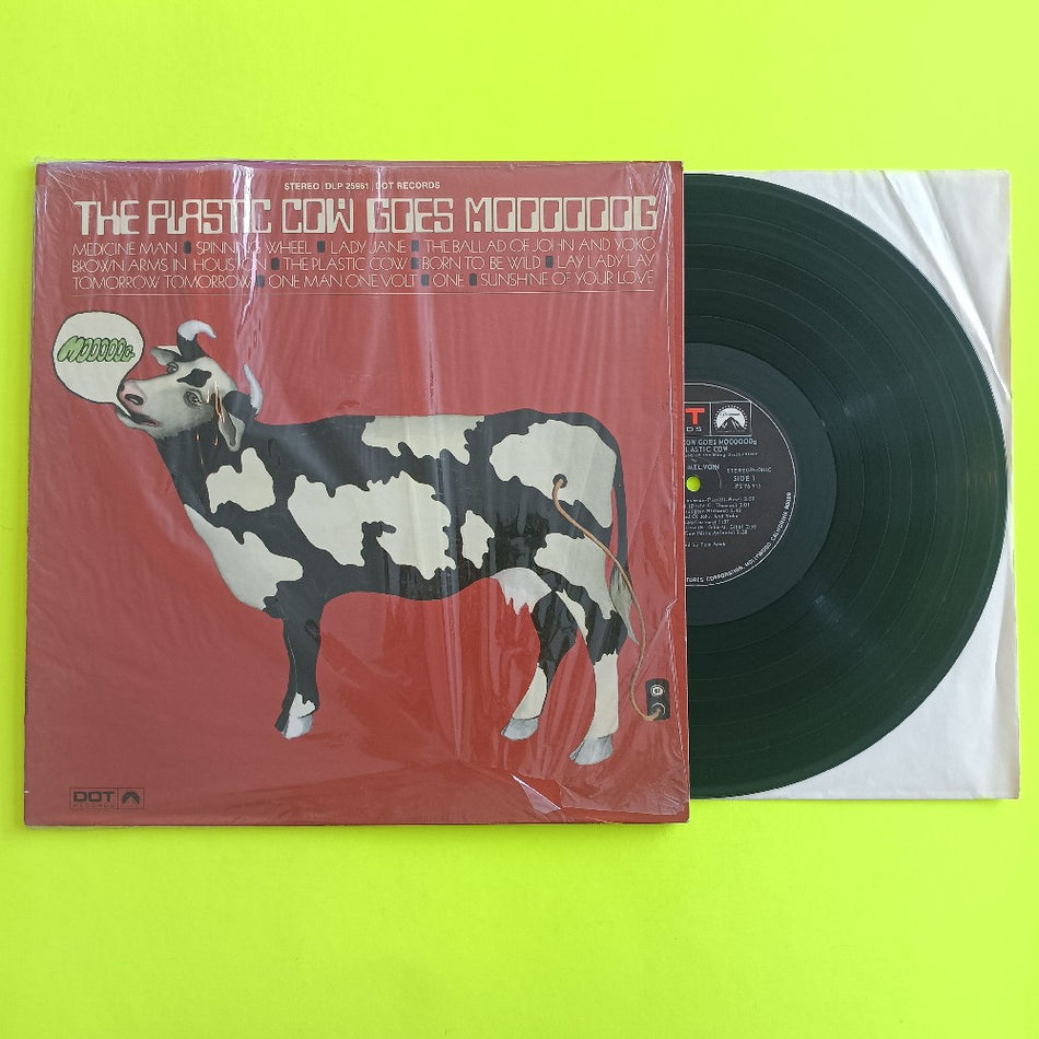 Mike Melvoin - The Plastic Cow Goes Moooooog SHRINK - 1969 - DLP 25961 - Used - VG+ - Vinyl