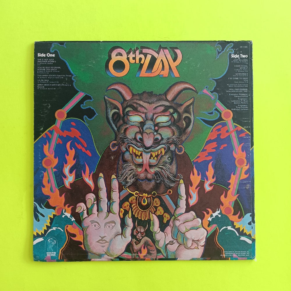 8th Day - 8th Day / Self Titled - 1971 - ST 7306 - Used - VG+ - Vinyl