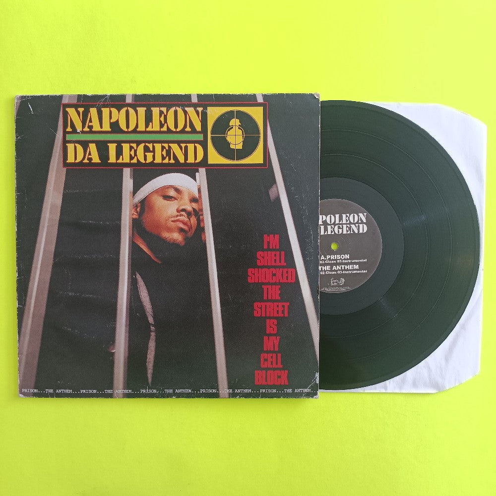 Napoleon Da Legend - Prison / The Anthem FRANCE - 2001 - SF02 - Used - VG+ - Vinyl