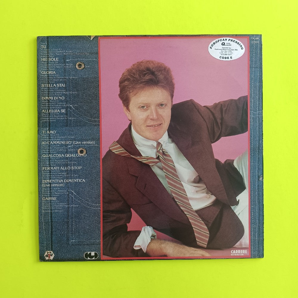 Umberto Tozzi - Les No 1 D'Umberto Tozzi FRANCE - 1983 - 67993 - Used - VG+ - Vinyl