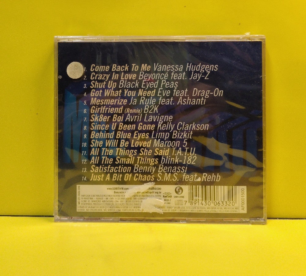 Various - Malhação - 2007 - 0633-2 - New - Sealed - CDs - Brazilian Import