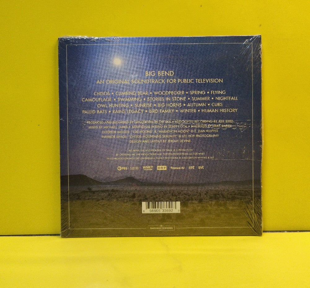 Explosions In The Sky - Big Bend (An Original Soundtrack For Public Television) - 2021 - TRR369CD - New - Sealed - CDs