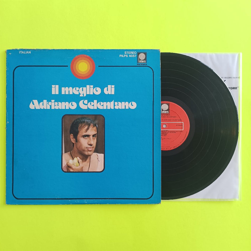 Adriano Celentano - Il Meglio Di Adriano Celentano - 1975 - PILPS 4057 - Used - VG++ - Vinyl