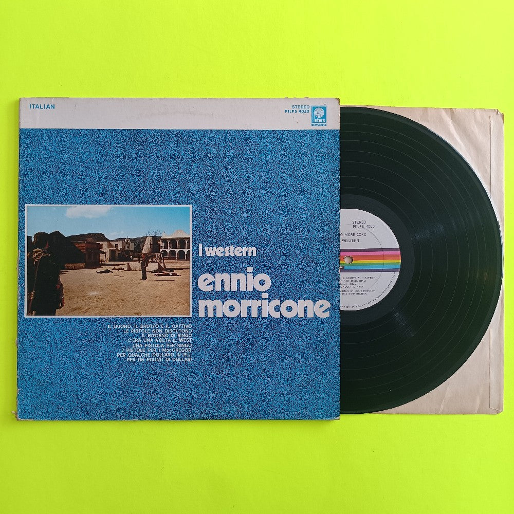 Ennio Morricone - I Western  - 1971 - PILPS 4050 - Used - VG++ - Vinyl