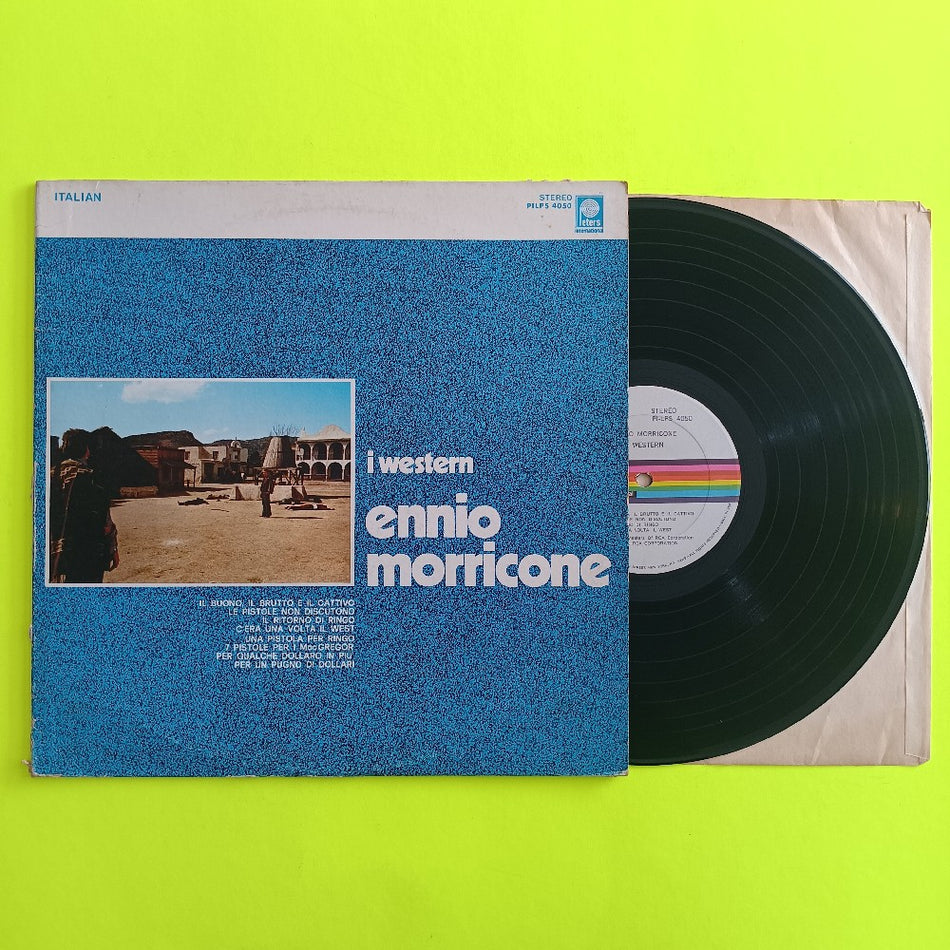 Ennio Morricone - I Western  - 1971 - PILPS 4050 - Used - VG++ - Vinyl