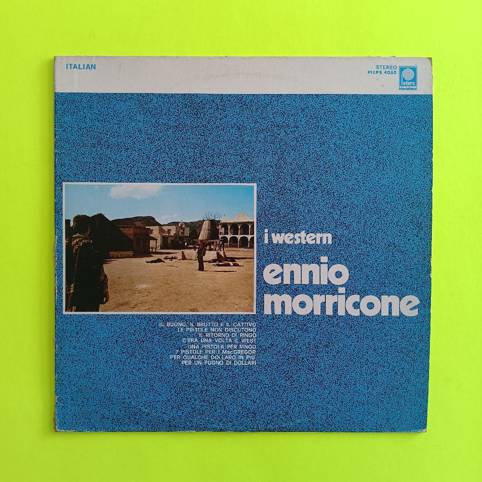 Ennio Morricone - I Western  - 1971 - PILPS 4050 - Used - VG++ - Vinyl