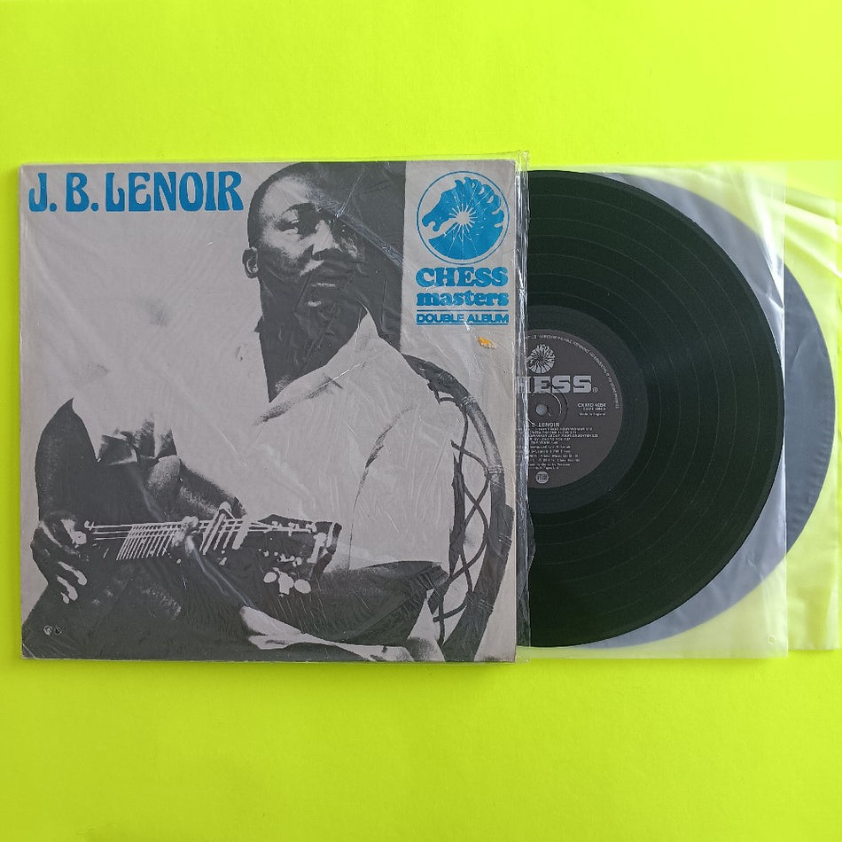 J. B. Lenoir - JB Lenoir / Self Titled UK 2LP - 1984 - CZMD 4054 - Used - NM - Vinyl