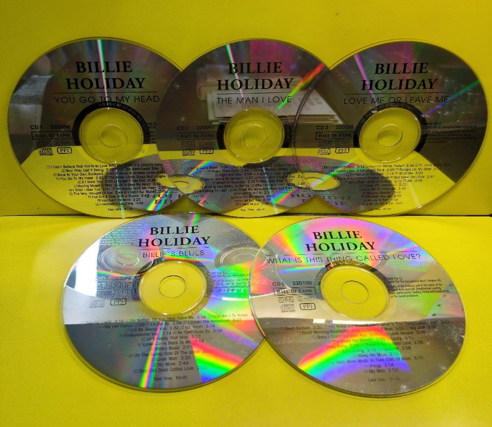 Billie Holiday - Hall Of Fame - 2002 - 220095 - Used - EX - CDs - 5xCD Box Set - Germany Import