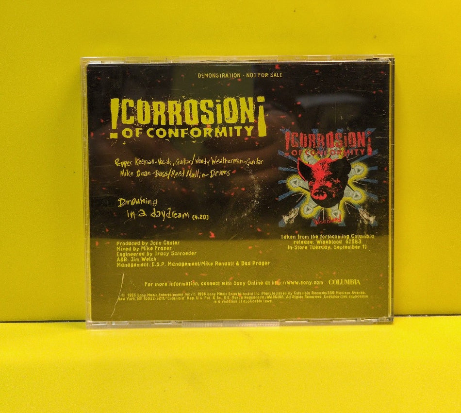 Corrosion Of Conformity - Drowning In A Daydream - 1996 - CSK 8662 - Used - EX - CDs - CD Single - Promo