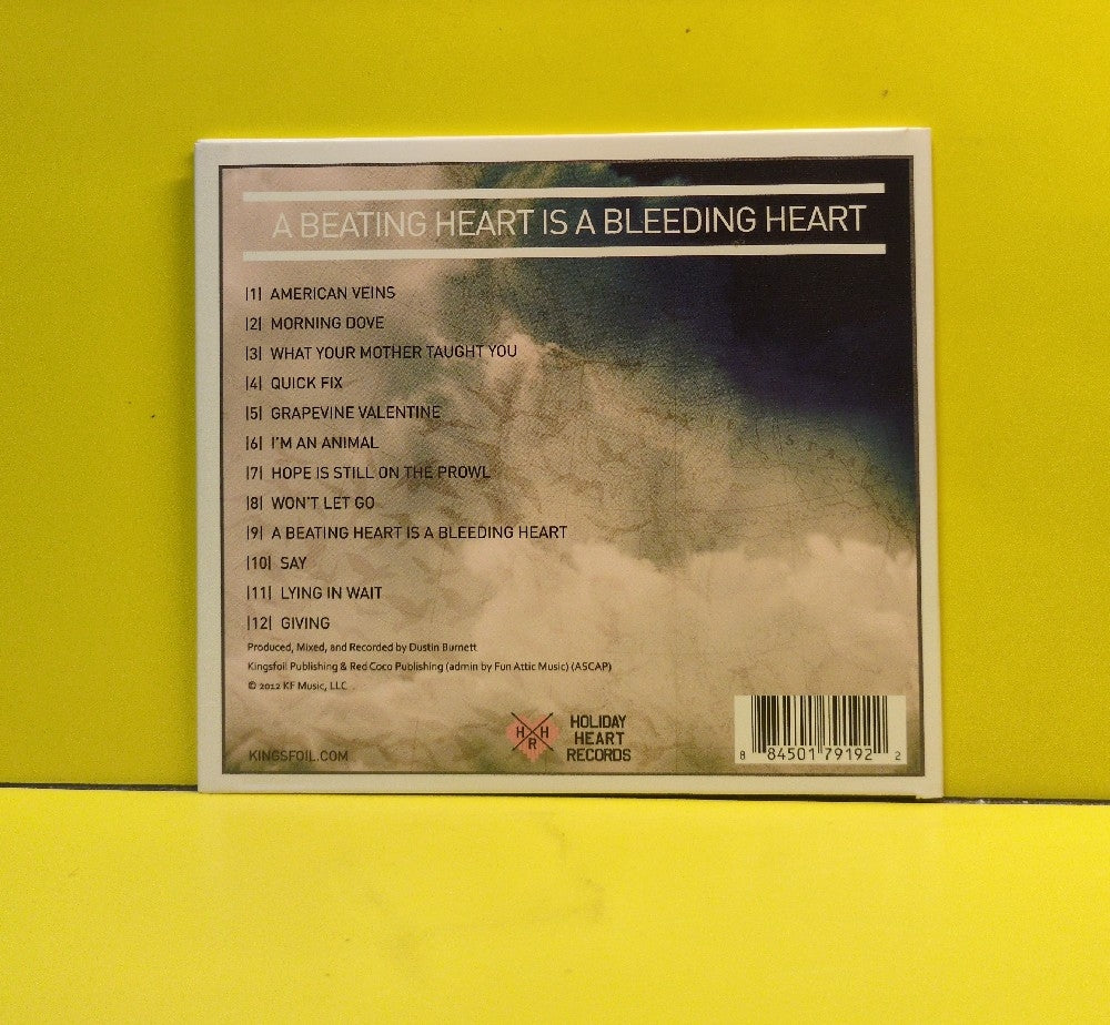 Kingsfoil - A Beating Heart Is A Bleeding Heart - 2012 - Used - EX - CDs