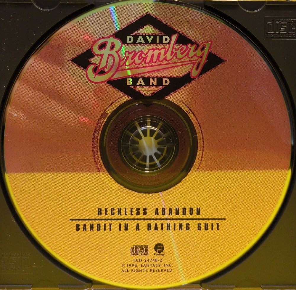 David Bromberg Band - Reckless Abandon / Bandit In A Bathing Suit - 1998 - FCD-24748-2 - Used - EX - CDs - Remastered