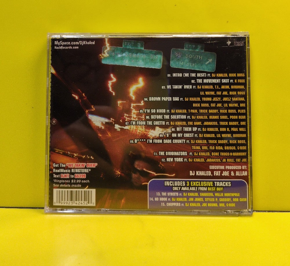 Terror Squad Presents: DJ Khaled - We The Best - 2007 - KOC-CD-4245 - Used - EX - CDs - Best Buy Version
