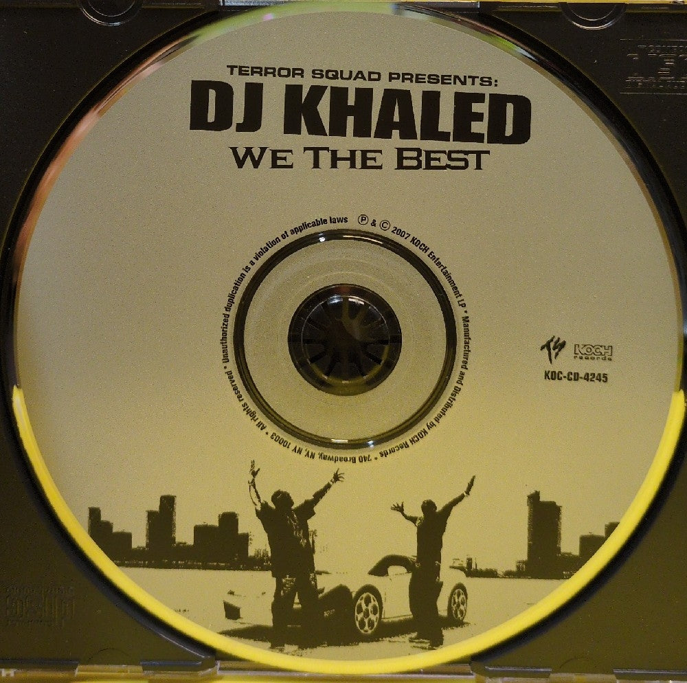 Terror Squad Presents: DJ Khaled - We The Best - 2007 - KOC-CD-4245 - Used - EX - CDs - Best Buy Version