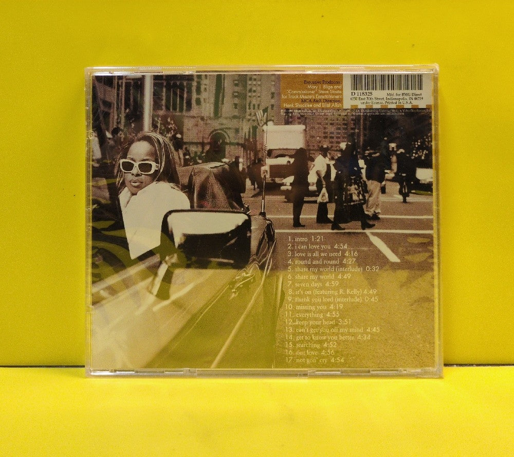 Mary J. Blige - Share My World - 1997 - MCAD-11606 / D 118325 - New - Sealed - CDs - BMG Club Edition