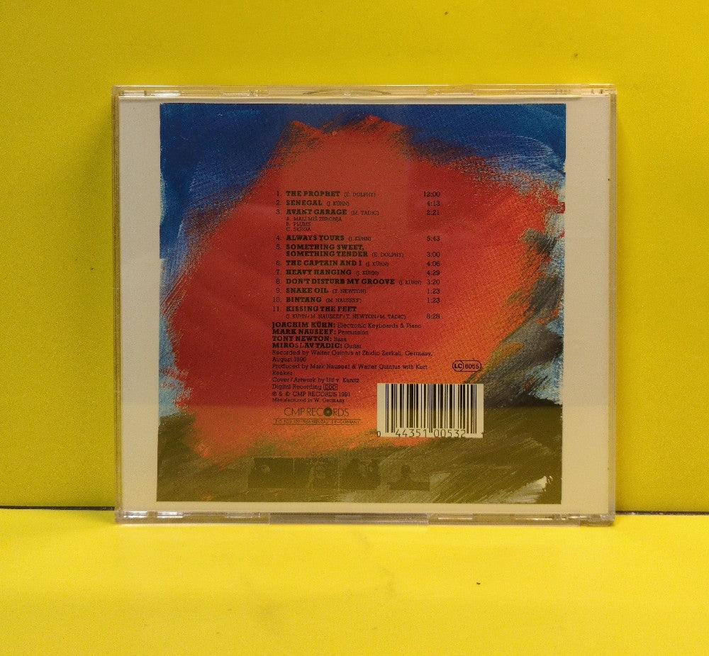 Joachim Kühn / Mark Nauseef / Tony Newton / Miroslav Tadic - Let's Be Generous - 1991 - CMP CD 53 - Used - EX - CDs - Germany Import