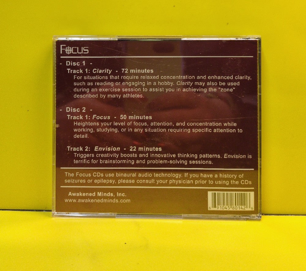 No Artist - Focus - Used - EX - CDs - 2xCD