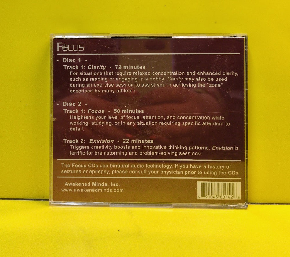No Artist - Focus - Used - EX - CDs - 2xCD