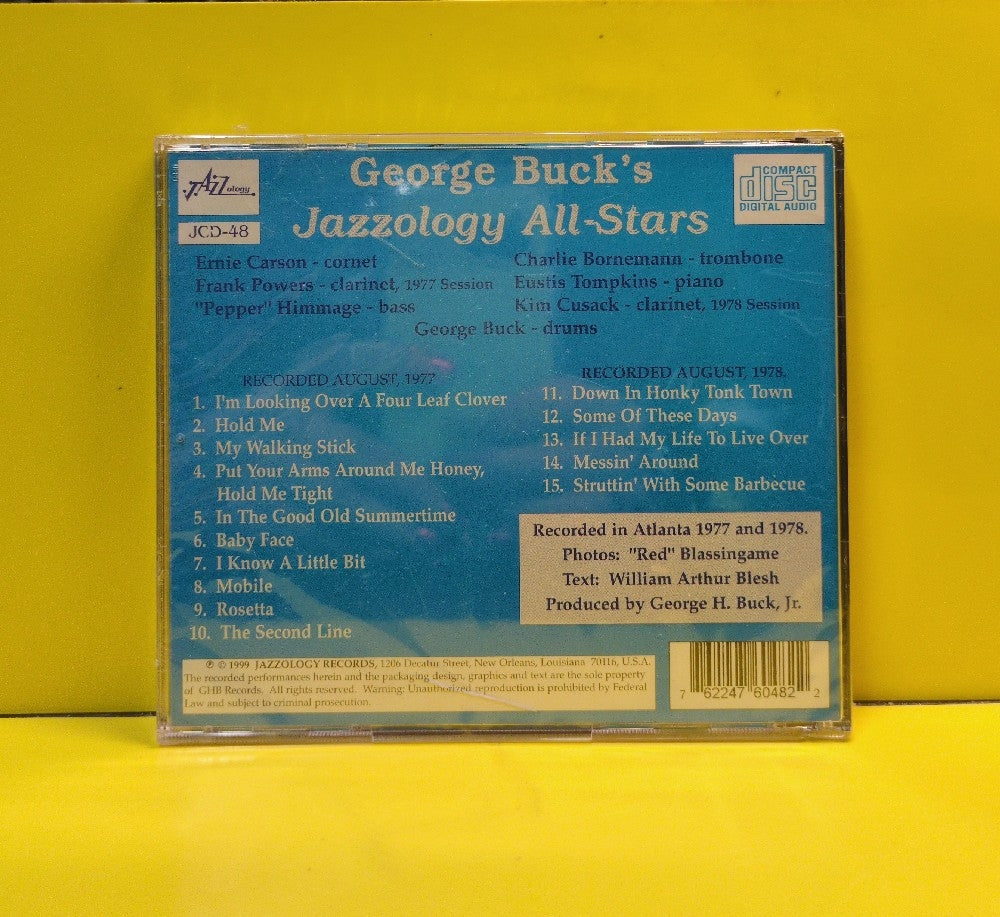 George Buck's Jazzology All-Stars - George Buck's Jazzology All-Stars - 1999 - JCD-48 - New - Sealed - CDs