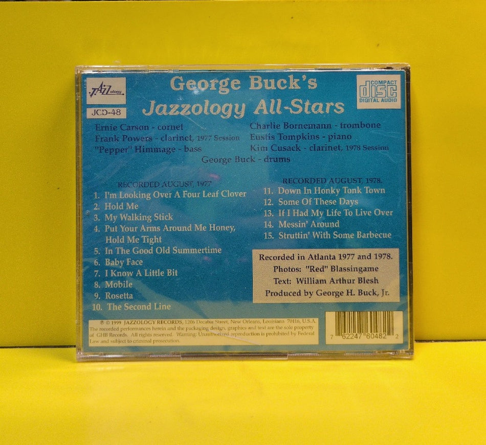 George Buck's Jazzology All-Stars - George Buck's Jazzology All-Stars - 1999 - JCD-48 - New - Sealed - CDs