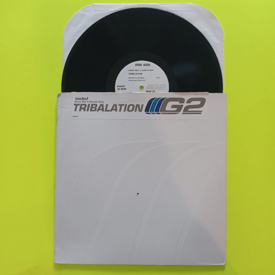 Tribalation - Why Did You Do That? 12"  - 2001 - G2029 - Used - VG++ - Vinyl