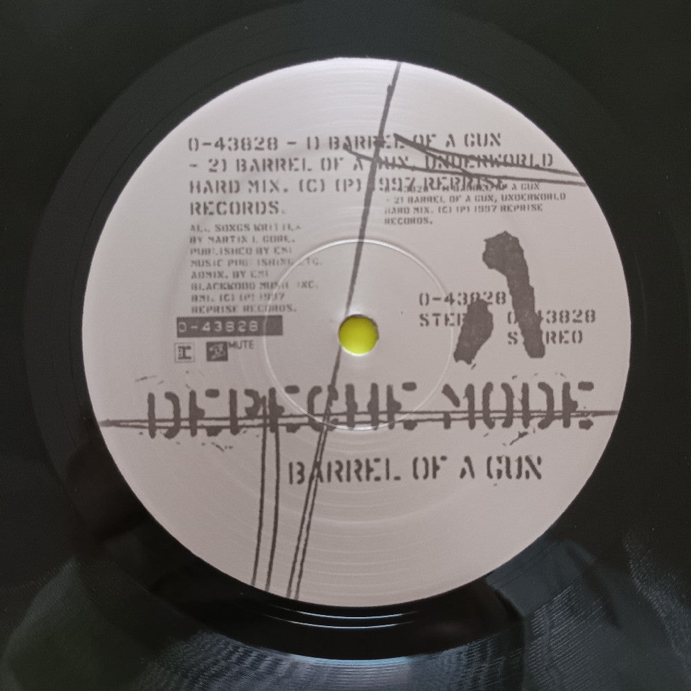 Depeche Mode - Barrel Of A Gun 12" PROMO - 1997 - 0-43828 - Used - EX - Vinyl