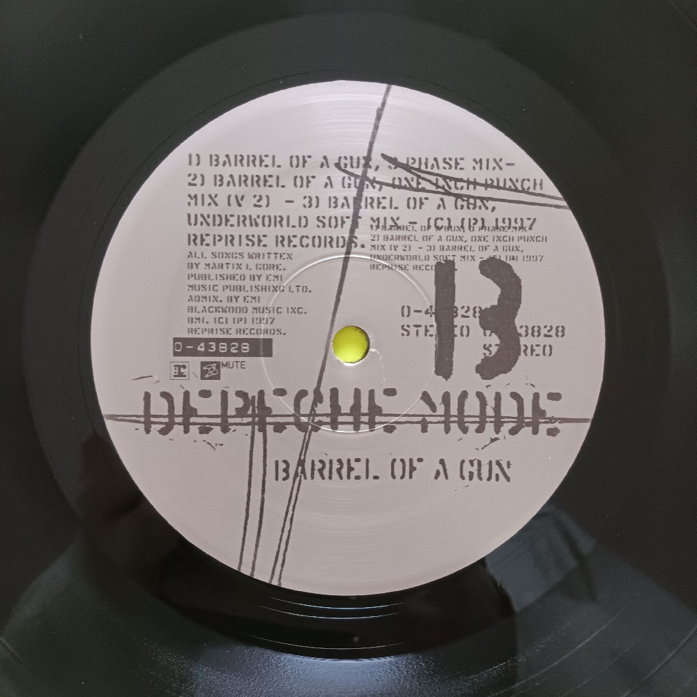 Depeche Mode - Barrel Of A Gun 12" PROMO - 1997 - 0-43828 - Used - EX - Vinyl