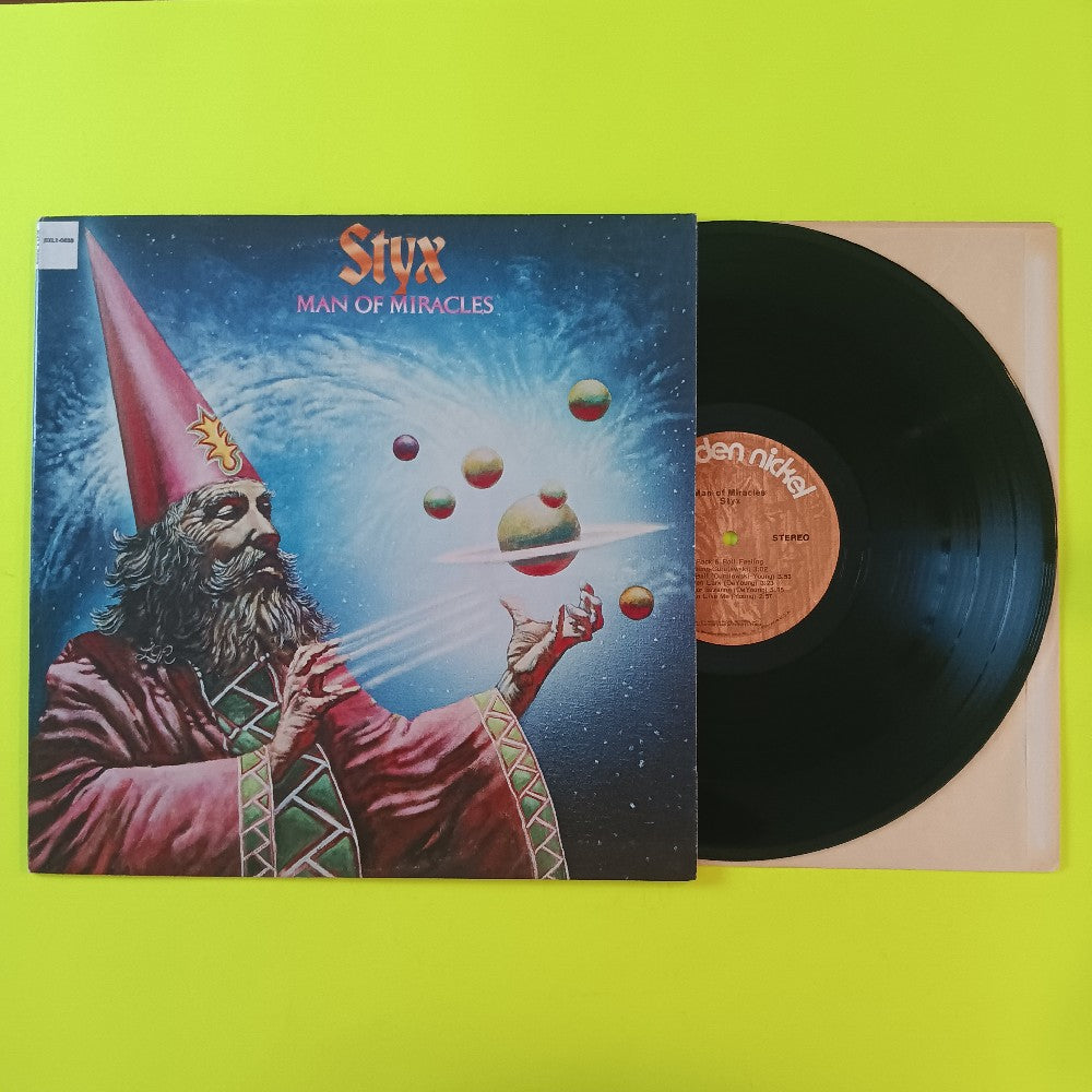 Styx - Man Of Miracles - 1974 - BXL1-0638 - Used - VG++ - Vinyl
