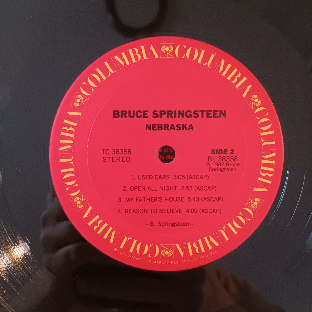 Bruce Springsteen - Nebraska - 1982 - TC 38358 - Used - VG++ - Vinyl