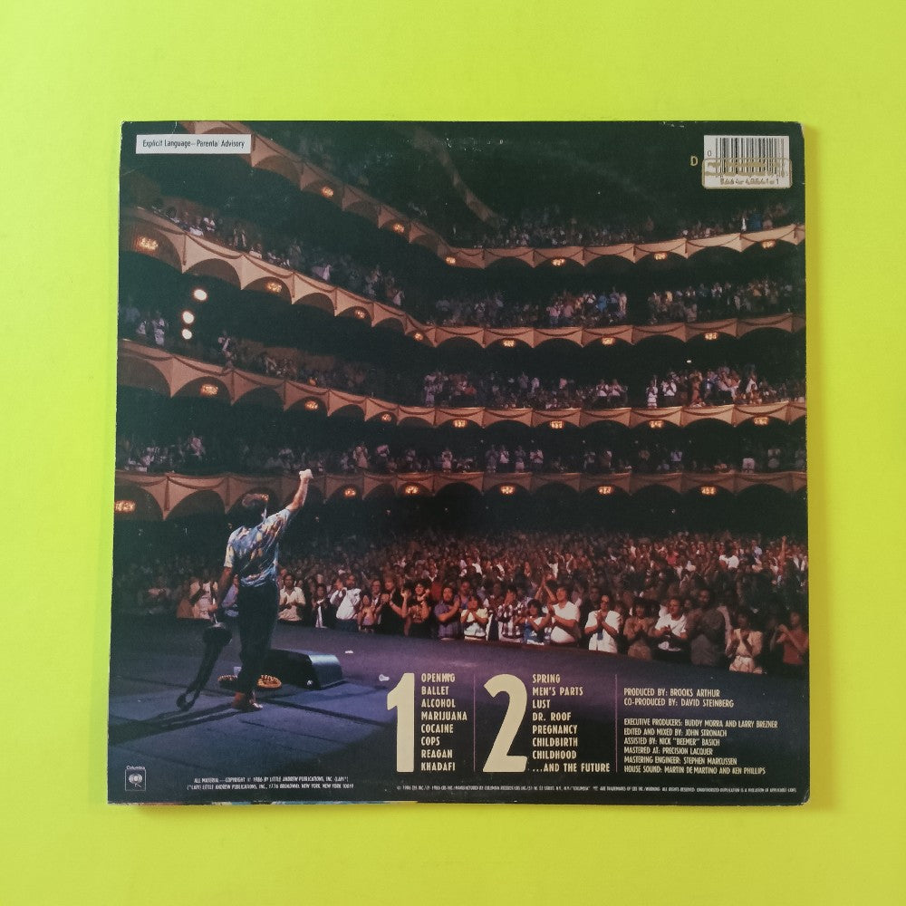 Robin Williams - A Night At The Met SIGNED PROMO - 1986 - FC 40541 - Used - VG++ - Vinyl