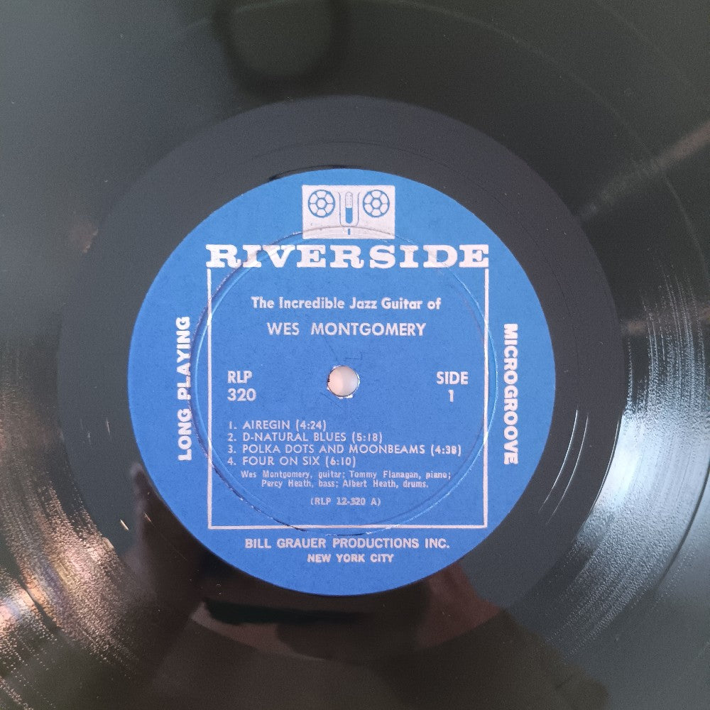 Wes Montgomery - The Incredible Jazz Guitar Of DG MONO - 1960 - RLP 12-32] - Used - VG++ - Vinyl