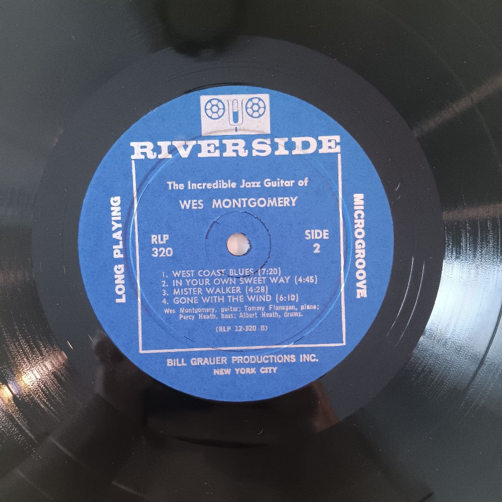 Wes Montgomery - The Incredible Jazz Guitar Of DG MONO - 1960 - RLP 12-32] - Used - VG++ - Vinyl