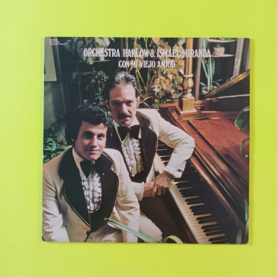 Orchestra Harlow & Ismael Miranda - Con Mi Viejo Amigo - 1976 - JM 00494 - Used - EX - Vinyl