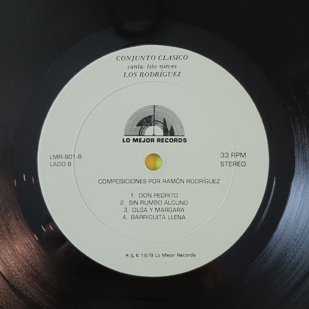 Conjunto Clasico - Canta: Tito Nieves Los Rodriguez - 1979 - LMR 801 - Used - EX - Vinyl