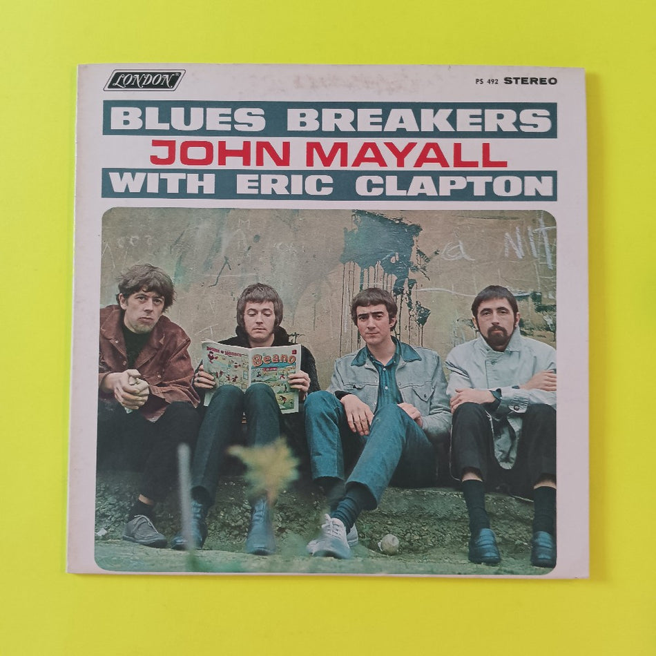 John Mayall & Eric Clapton - Blues Breakers 1980s Pressing - PS 492 - Used - EX - Vinyl
