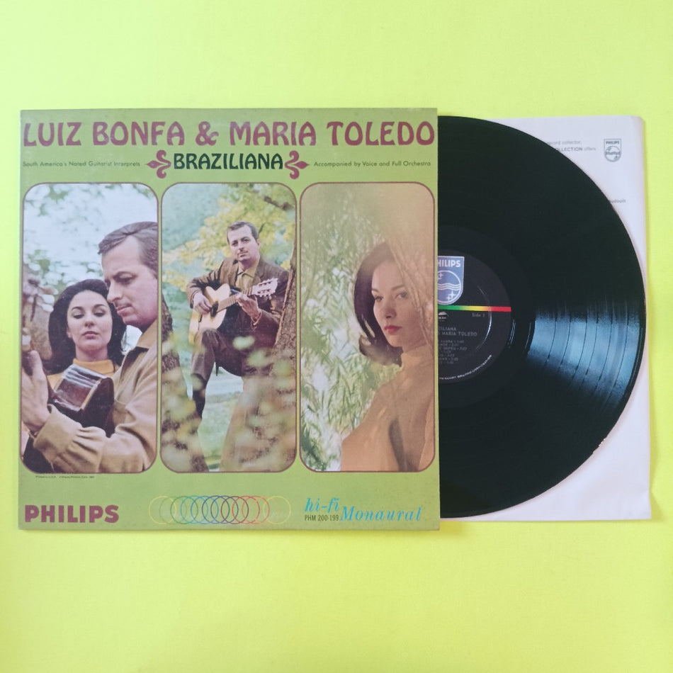 Luiz Bonfa & Maria Toledo - Brazliana - 1965 - PHM 200-199 - Used - EX - Vinyl