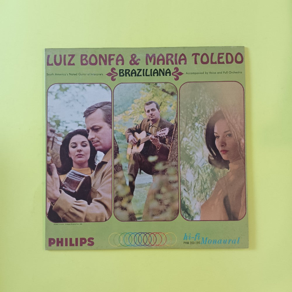 Luiz Bonfa & Maria Toledo - Brazliana - 1965 - PHM 200-199 - Used - EX - Vinyl