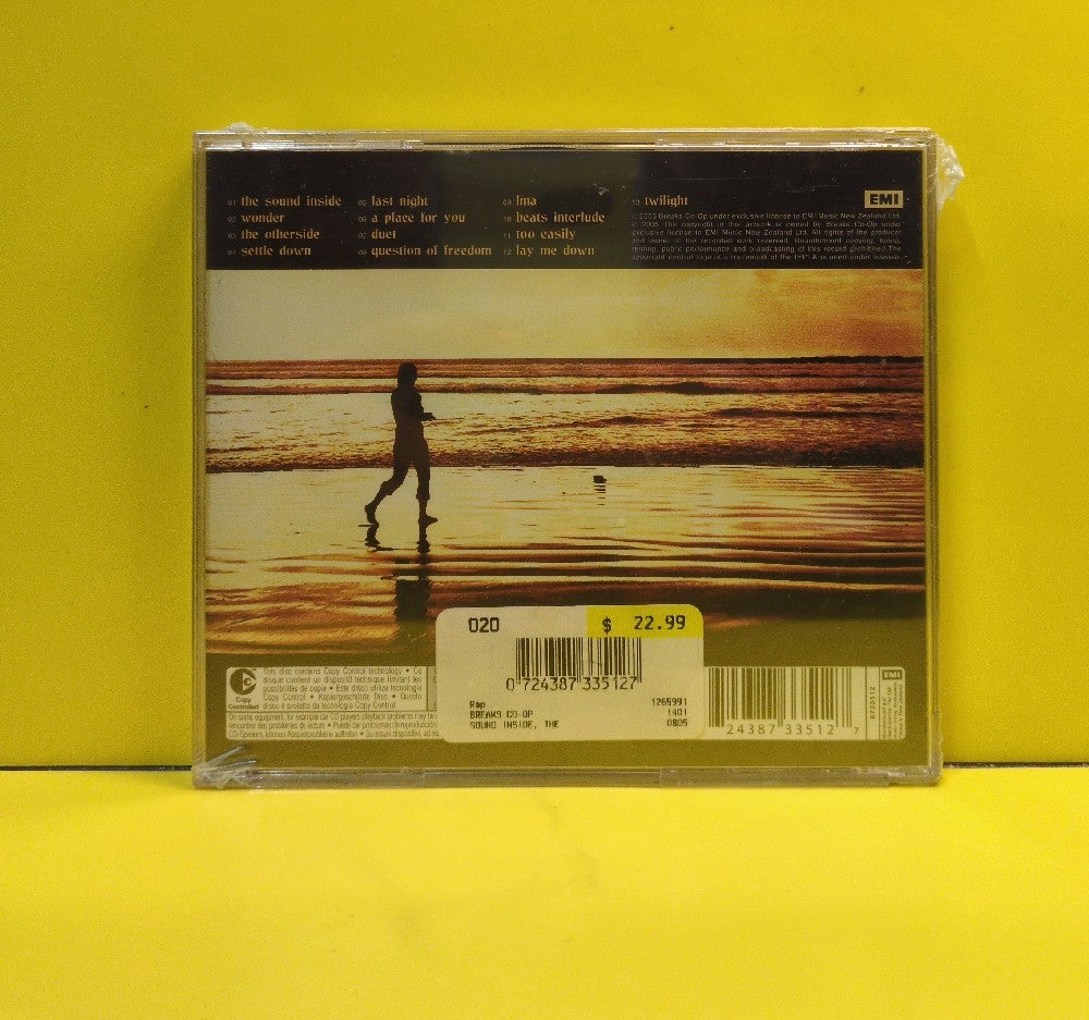 Breaks Co-Op - The Sound Inside - 2005 - 8733512 - New - Sealed - CDs - New Zealand Import