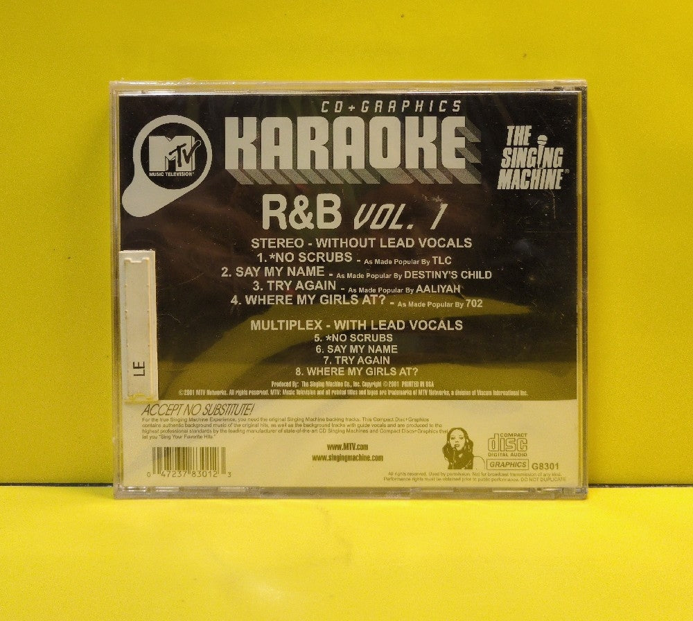 Unknown Artist - R&B Hits Vol. 1 - 2001 - G8301 - New - Sealed - CDs