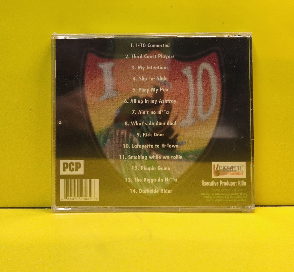 Various - I-10 Connection (Screwed Up) - 2001 - VET-2006 - New - Sealed - CDs