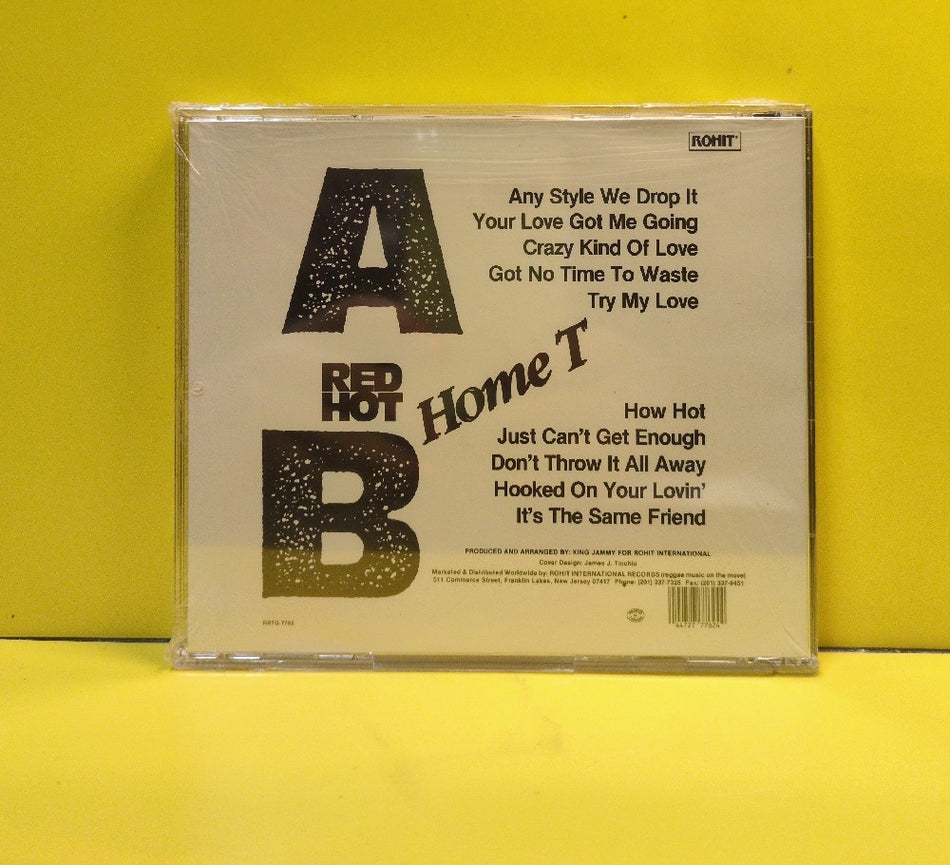 Home T - Red Hot - 1989 - RRTG 7762 - New - Sealed - CDs